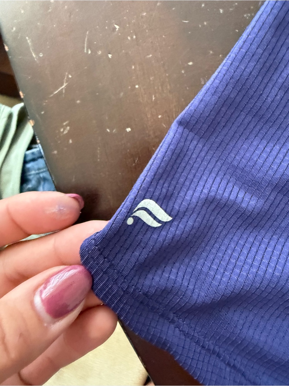 Fabletics Blue Racerback Tank - Picture 3 of 3